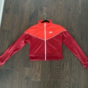 Nike cropped track jacket
